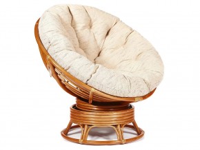 Кресло-качалка Papasan w 23/01 B с подушкой Cognac, ткань Старт в Снежинске - snezhinsk.магазин96.com | фото