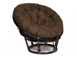 Кресло Papasan 23/01 W с подушкой Antique brown, ткань Коричневый в Снежинске - snezhinsk.магазин96.com | фото