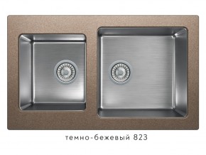 Мойка комбинированная Tolero twist TTS-840 Темно-бежевый 823 в Снежинске - snezhinsk.магазин96.com | фото