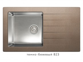 Мойка комбинированная Tolero twist TTS-860 Темно-бежевый 82 в Снежинске - snezhinsk.магазин96.com | фото