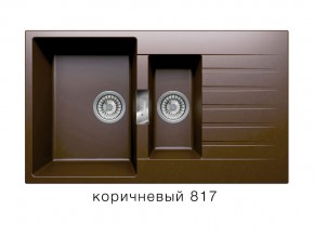 Мойка кварцевая Tolero Loft TL-860 Коричневый 817 в Снежинске - snezhinsk.магазин96.com | фото