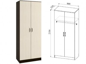 Шкаф 2 двери Ронда ШКР800.1 венге/дуб белфорт в Снежинске - snezhinsk.магазин96.com | фото