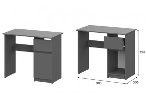 Стол письменный 900 Денвер Графит серый в Снежинске - snezhinsk.магазин96.com | фото